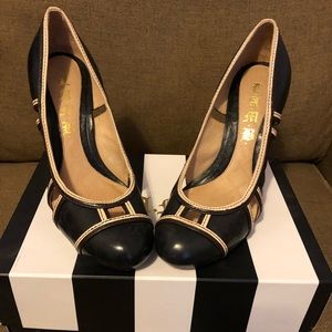 L.A.M.B black heels